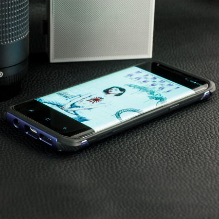 Funda Samsung Galaxy S8 Plus VRS Design Terra Guard - Plata oscura