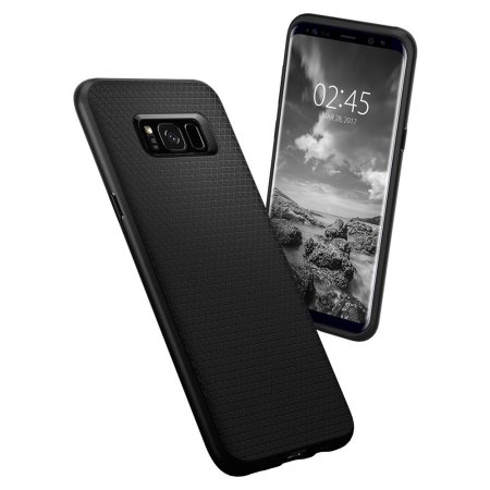 Spigen Liquid Air Samsung Galaxy S8 Hülle - Schwarz