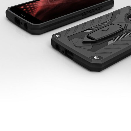 Coque Motorola Moto G5 Plus Zizo Static avec béquille - Noire