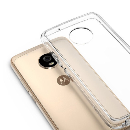 Funda Motorola Moto G5 Plus Rearth Ringke Fusion - Transparente