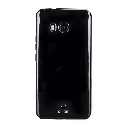Olixar FlexiShield HTC U11 Gel Case - Solid Black