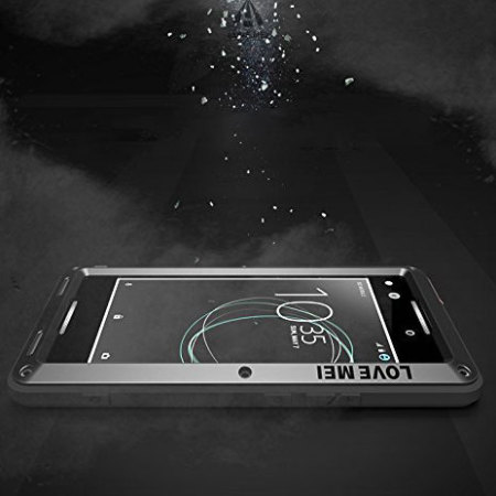 Love Mei Powerful Sony Xperia XA1 Puhelimelle – Musta