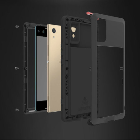 Love Mei Powerful Sony Xperia XA1 Ultra Protective Case - Black