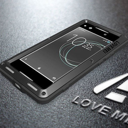 Love Mei Powerful Sony Xperia XA1 Ultra Puhelimelle – Musta