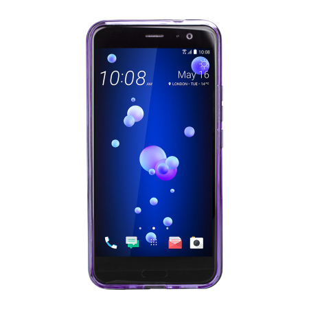 Olixar FlexiShield HTC U11 Gel Case - Purple