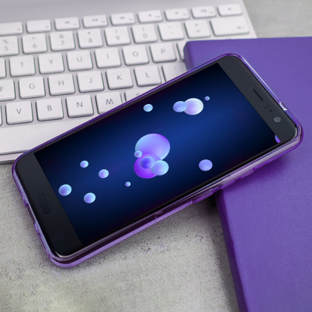 Olixar FlexiShield HTC U11 Gel Case - Purple
