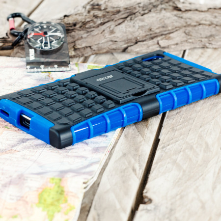 Olixar ArmourDillo Sony Xperia XA1 Case - Blauw