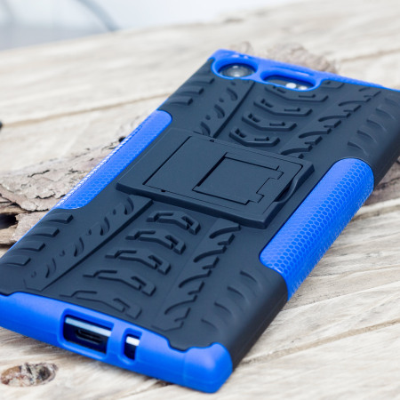 Olixar ArmourDillo Sony Xperia XZ Premium Protective Case - Blue