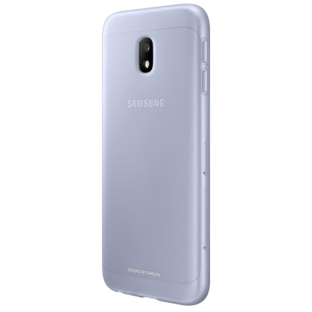Coque Officielle Samsung Galaxy J3 2017 Jelly Cover – Bleue
