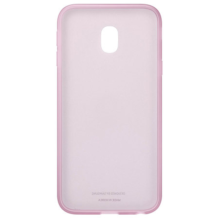 Official Samsung Galaxy J3 2017 Jelly Cover Case - Roze