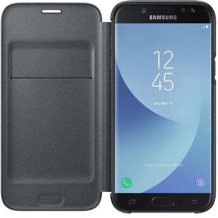 Wallet Cover Officielle Samsung Galaxy J5 2017 - Noire