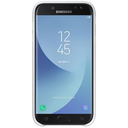 Official Samsung Galaxy J7 2017 Dual Layer Cover Deksel - Hvit