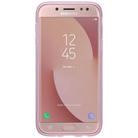 Official Samsung Galaxy J7 2017 Jelly Cover Case - Pink