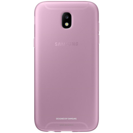 Official Samsung Galaxy J7 2017 Jelly Cover Case - Pink