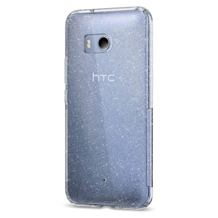 Funda HTC U11 Spigen Liquid Crystal Glitter - Cuarzo transparente