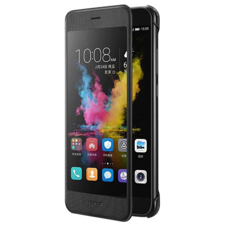 Official Huawei Honor 8 Pro Flip View Fodral - Svart