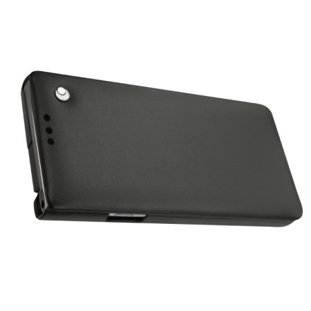 Noreve Tradition BlackBerry KeyONE Premium Leather Flip Case