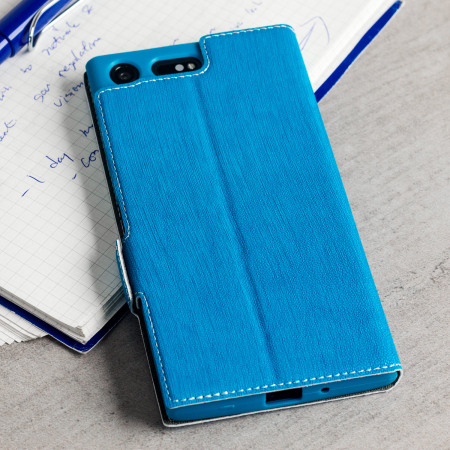 Olixar Low Profile Sony Xperia XZ Premium Wallet Case - Blue