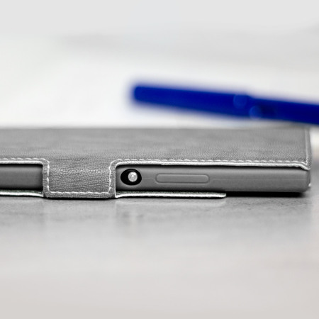 Olixar Low Profile Sony Xperia XA1 Wallet Case - Grey