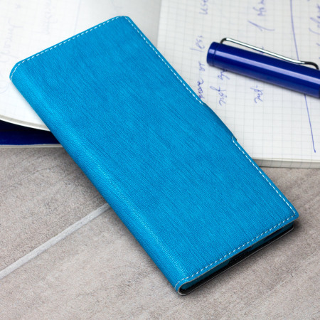 Olixar Low Profile Sony Xperia XA1 Wallet Case - Blue