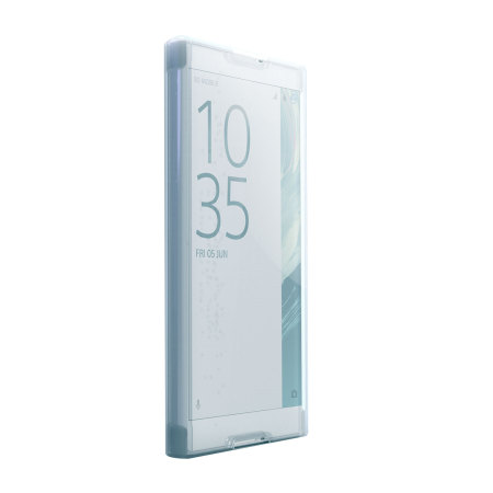 Coque Sony Xperia XZ Premium Muvit Touch Flip Folio – Transparente