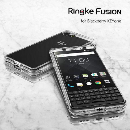 Rearth Ringke Fusion BlackBerry KEYone Skal - Klar