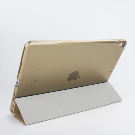 Olixar iPad Pro 10.5 Inch Folding Stand Smart Case - Clear / Gold