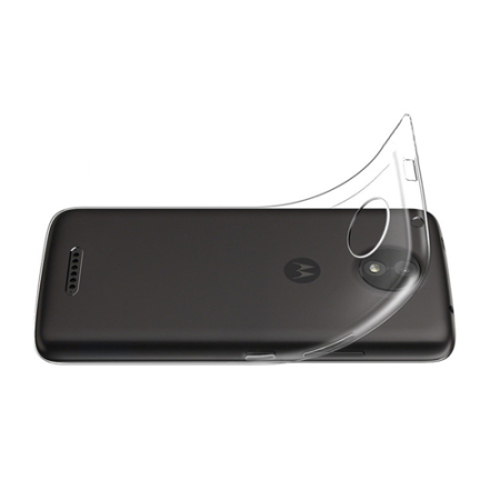 Official Motorola Moto C Gel Case - Clear