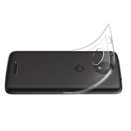 Official Motorola Moto C Plus Gel Case - Clear