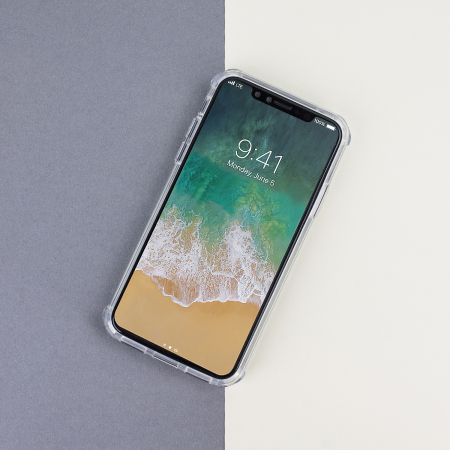 Olixar ExoShield Tough Snap-on iPhone X Skal - Klar