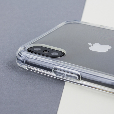 Olixar ExoShield Tough Snap-on iPhone X Case  - Crystal Clear