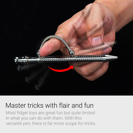 MagnaFlair Premium Metal Fidget Trick Ballpoint Pen