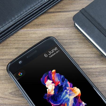 Olixar FlexiShield OnePlus 5 Geeli kotelo - Musta