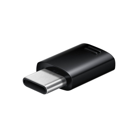 Official Samsung Micro USB to USB-C Adapter - Black