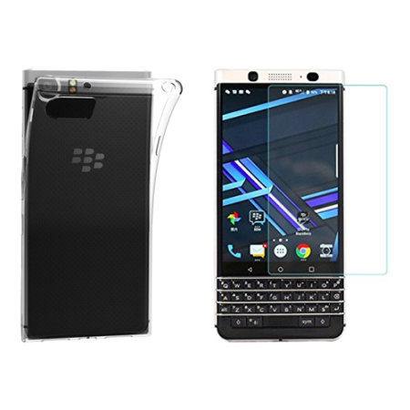 Olixar Total Protection BlackBerry KEYone Hülle mit Displayschutz