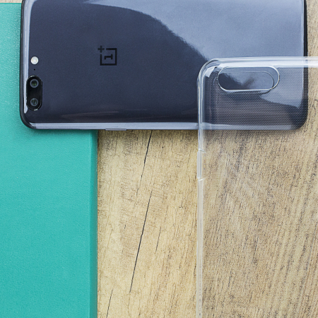Olixar FlexiShield OnePlus 5 Gel Hülle in  100% Klar