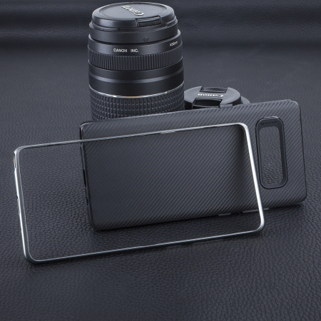 Olixar XDuo Samsung Galaxy Note 8 Case - Carbon Fibre Metallic Grey