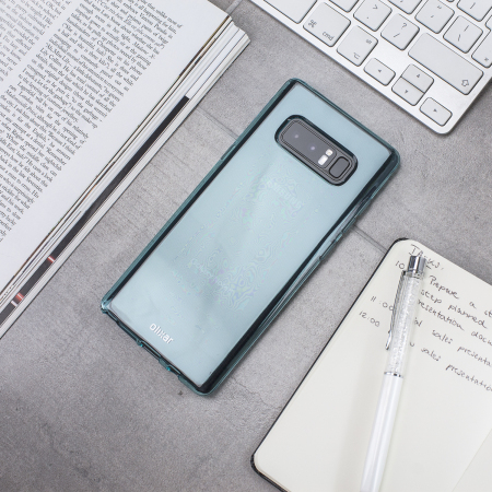 Olixar FlexiShield Case Samsung Galaxy Note 8 Hülle in Blau