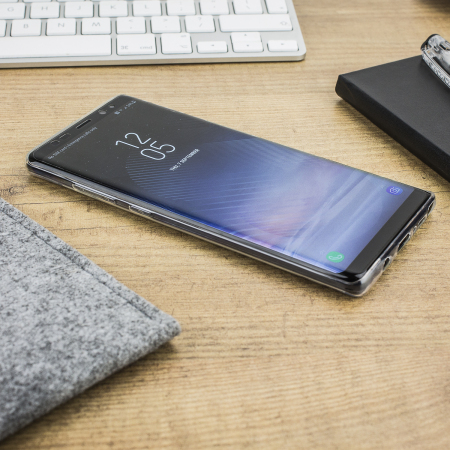 Olixar Ultra-Thin Samsung Galaxy Note 8 Gel Case - Kristal Helder