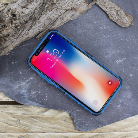 Olixar ArmourDillo iPhone X Skyddsskal - Blå