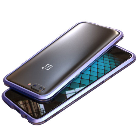 Luphie Sword OnePlus 5 Aluminium Bumper Case - Purple