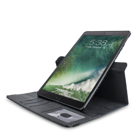 Olixar iPad Pro 10.5 Luxury Rotating Stand Fodral - Svart