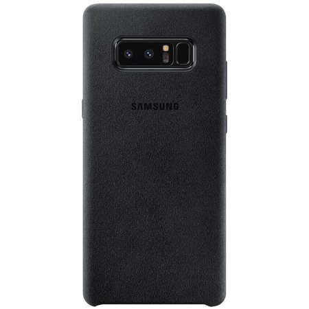 Official Samsung Galaxy Note 8 Alcantara Cover Case - Black