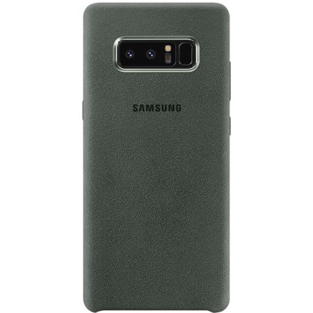 Official Samsung Galaxy Note 8 Alcantara Cover Case - Khaki