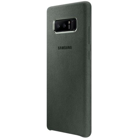 Official Samsung Galaxy Note 8 Alcantara Cover Skal - Khaki