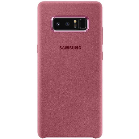 Official Samsung Galaxy Note 8 Alcantara Cover Case - Pink
