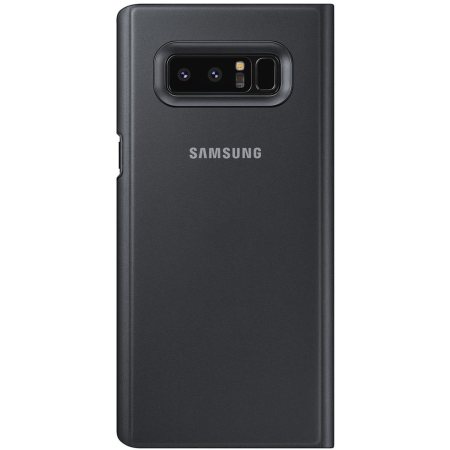 Officiële Samsung Galaxy Note 8 Clear View Case - Zwart