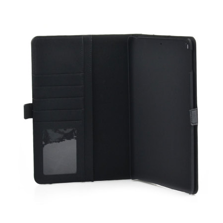 Housse iPad Pro 10.5 Olixar simili cuir avec support – Noire