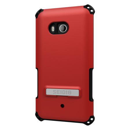 Seidio Dilex HTC U11 Tough Kickstand Case - Dark Red / Black