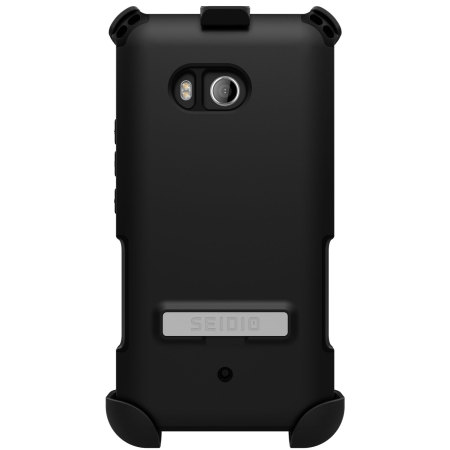 Seidio Dilex Combo HTC U11 Holster Case w/ Kickstand - Black